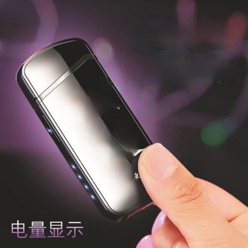 Double Arc Lighter Creative New USB Rechargeable Electronic Lighter Cool Smoking Accessories Gadgets for Men Gift for Men