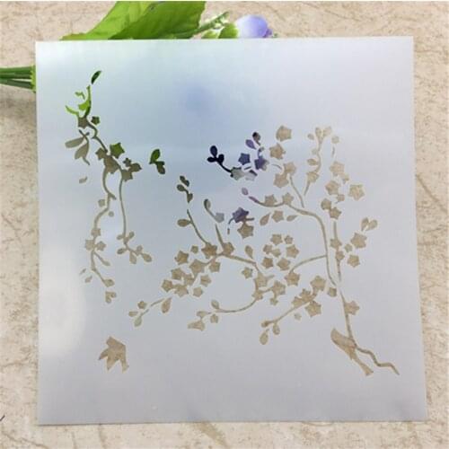 1 Sheet spring Layering Stencils for DIY Scrapbooking/photo album Decorative Embossing DIY Paper Cards Crafts