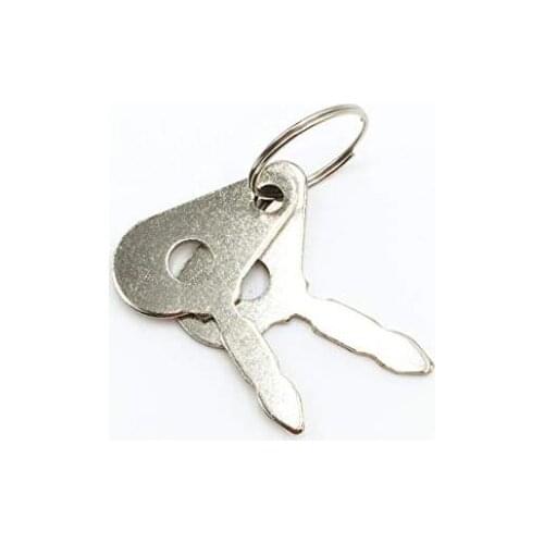 2 Pcs/Set Key T250 for Universal Ignition Switch fits Massey Ferguson Benford Ford