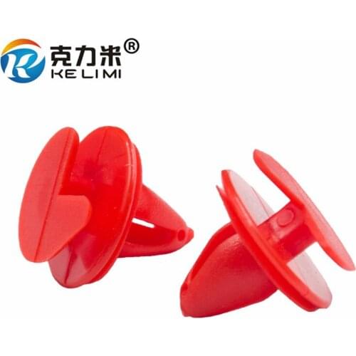 KE LI MI Auto Car Door Guard Plate Fastener Interior Shield Fixeding Clips For BMW E46