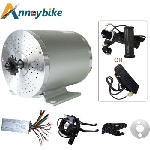 Brushless BLDC Motor 1000w 2000w 3000w Electric Motor Controller Throttle Scooter ebike Engine Motorcycle Part Modifications DIY