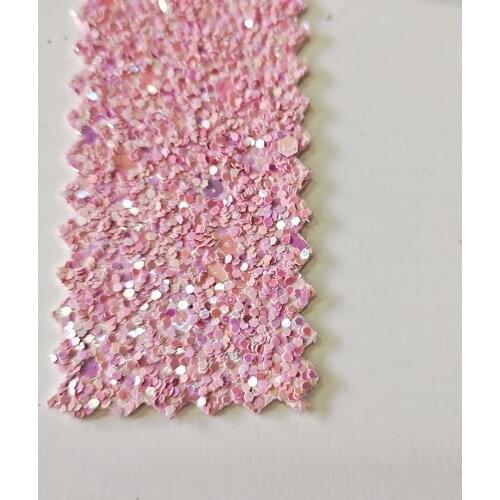 Glitter Fabric YGTCP 13.8M Width*10M 3D Handwork Hairbow Bag Shoes Craft Fabric Glitter Pu Leather