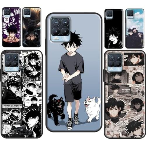 Fushiguro Megumi Jujutsu Kaisen For OPPO Realme GT Neo 6 7 8 Pro X2 X7 C11 C21 C3 Cover For OnePlus 8T 8 9 Pro Nord Case