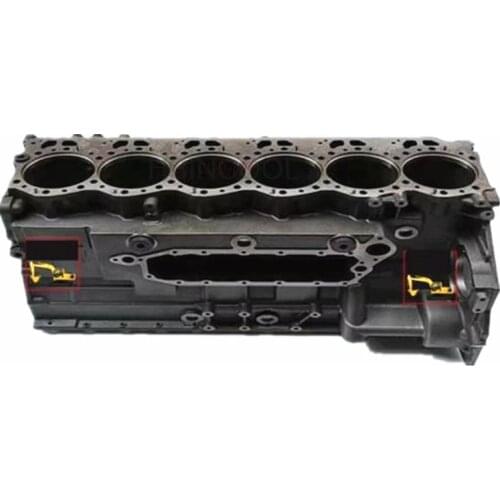 For Komatsu excavator PC400-5 accessories 6151-21-1103 engine block Imported high quality excavato accessories free mail