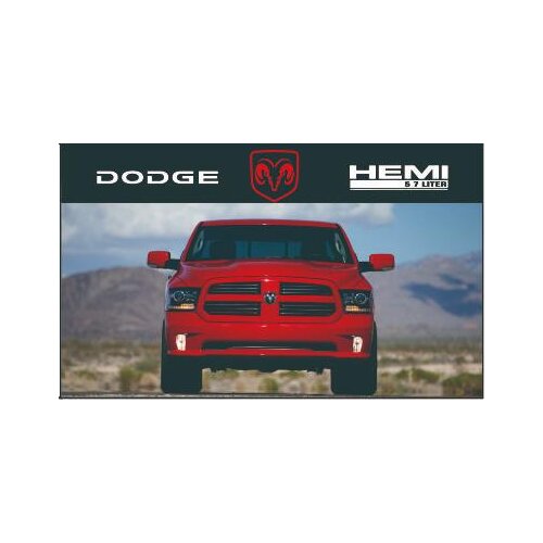 Car flag custom flag cars DODGE HEMI banner 3x5ft 100% Polyester