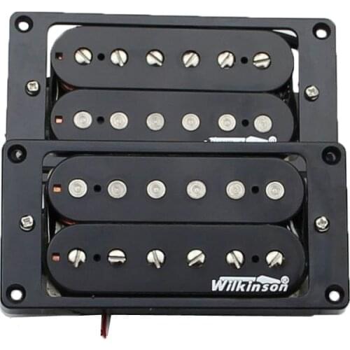 NEW Wilkinson Electric Guitar Humbucker Pickups - WHHB (neck & bridge) Alnico 5 Magnet Copper-Nickel Base Made In Korea