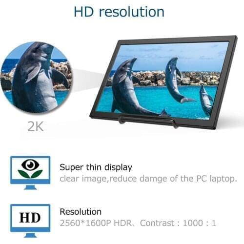 New arrival Portable 13.3 inch Mini thin monitor