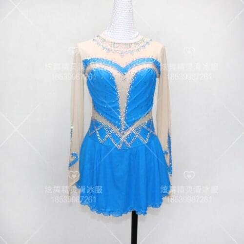 Adult Figure Skating Dress New Brand Ice Skating Dresses Custom-made For Competition DR4879
