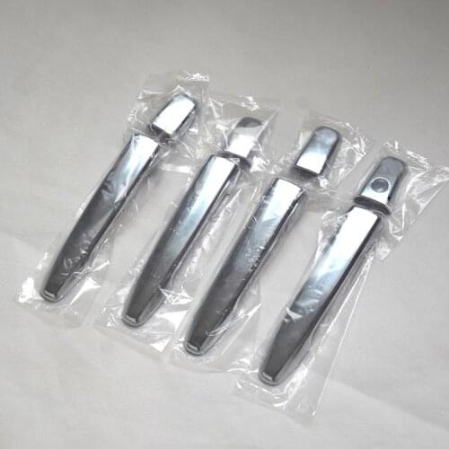 FIT FOR 2013 2014 2015 2016 2017 2018 2019 2020 MITSUBISHI OUTLANDER CHROME DOOR HANDLE COVER/BOWL CUP CAP TRIM ACCESSORIES