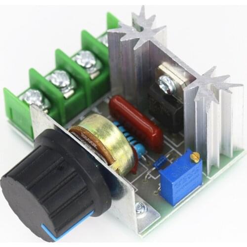 2000W Speed Controller Voltage Regulator Electronic Dimmer Motor 50V-220V Stabilizer Module Dimming Thermostat Home Power Supply