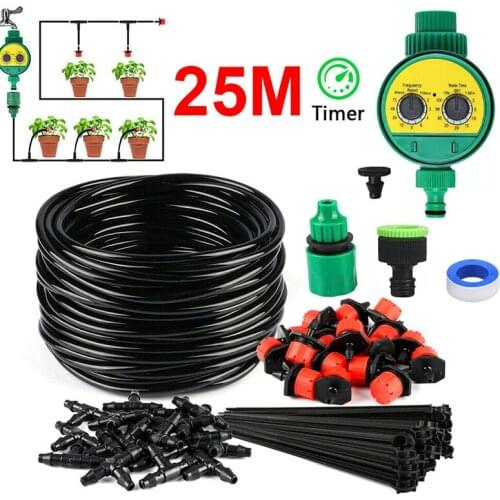 Garden Irrigation Timer Watering System Automatic Drip Irrigation For Plant Spray Gardening Tools And Equipment