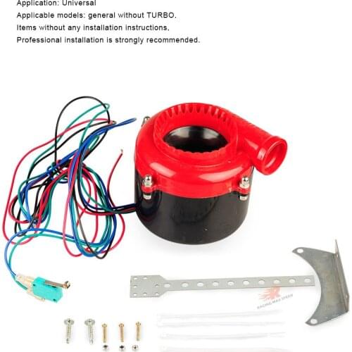 Universal Electronic turbo Car Fake Dump Valve Turbo Blow Off Valve Sound Electric Turbo Blow Off Analog Sound BOV