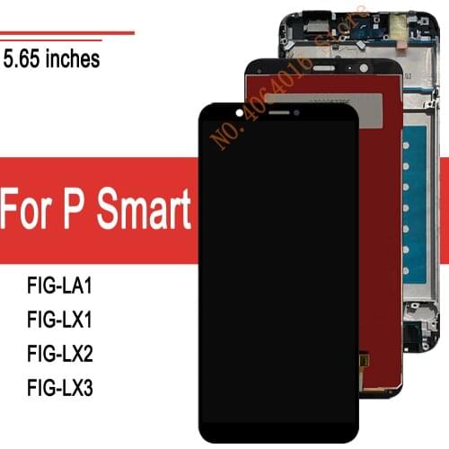 LCD For Huawei P Smart Touch Screen Assemble Digitizer Frame Replacement Repair Part Display For P Smart FIG-LX1 L21 L22 LA1 LCD