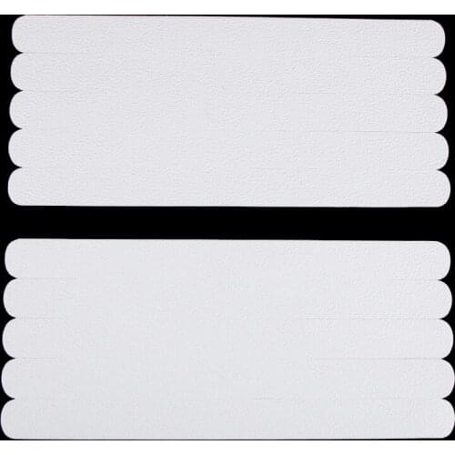 10 Pcs Safety Strips Bath Tub Shower Adhesive Appliques Non Slip Treads Grip