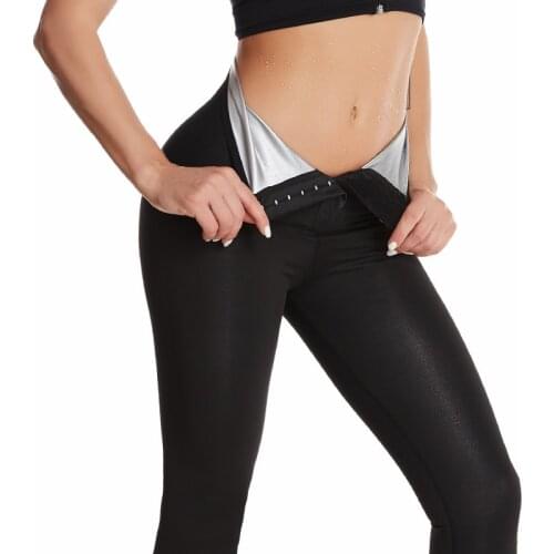 Upgrade Women Hot Thermo pants Sauna Sweat Short Pant Hot Sweat Pants Body Shaper Slim Butt Lifter Tights Tummy Control Panties