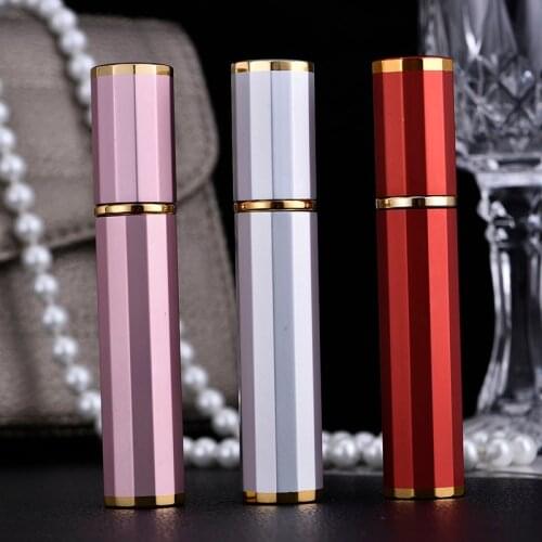 8ml Mini Refillable Bottle Perfume Empty Bottle Portable Squeeze flakon parfum Travel Refillable Perfume Atomizer Bottle Gifts