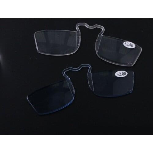 [!Two pairs!] Clip presbyopic glasses The elderly mirror reading glasses Mini nose and presbyopic glasses+1 +1.5 +2 +2.5 +3