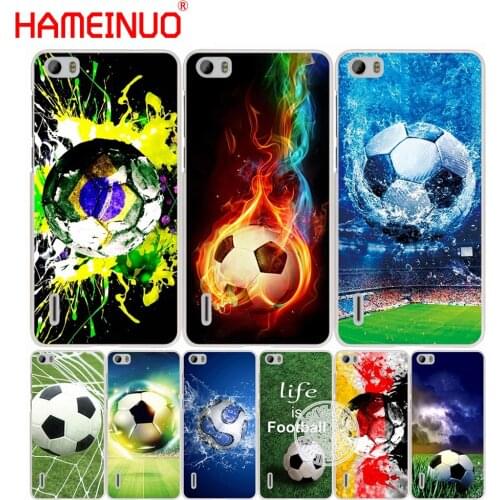 HAMEINUO football brazil germany sweden cell phone Cover Case for huawei honor 3C 4A 4X 4C 5X 6 7 8 Y3 Y5 Y6 2 II Y560 Y7 2017