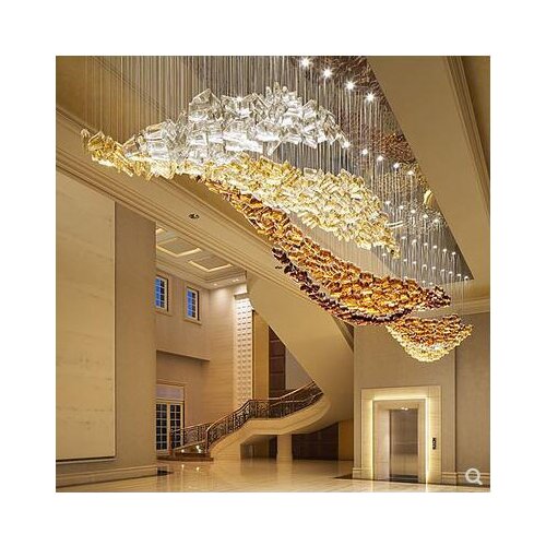 Engineering Lamp Hotel duplex building sales office sand table glass art living room lobby conference room modelling decoration