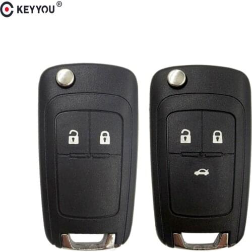 KEYYOU 2/3 Buttons Folding Car Key Shell Remote Flip Key Fob Case For Opel Vauxhall Astra H Insignia J Vectra C Corsa D Zafira G