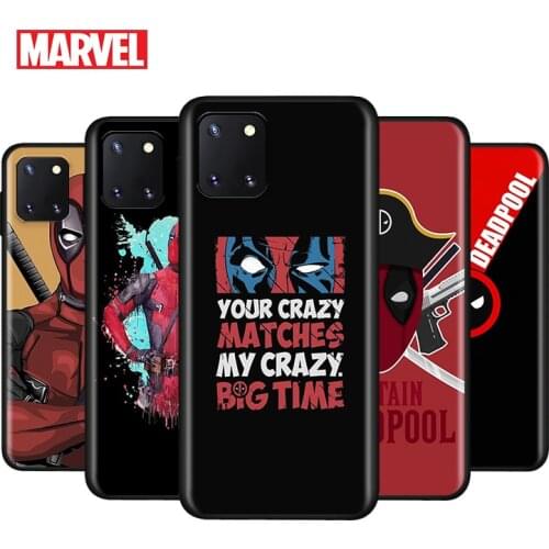 Deadpool Marvel Cool For Samsung Note 20 10 9 8 Ultra lite Plus Pro F62 M62 M60 M40 M31S M21 M20 M10S Soft Phone Case