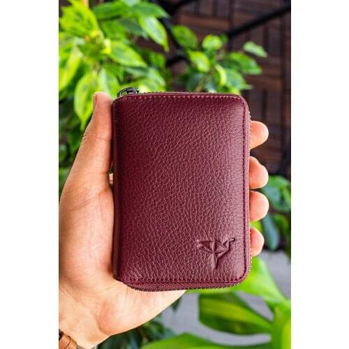 Genuine Leather Card Holder Wallet Small Thin High Quality Unisex Elegant Carteira Feminina Кошелек Женский Carteras Para Mujer