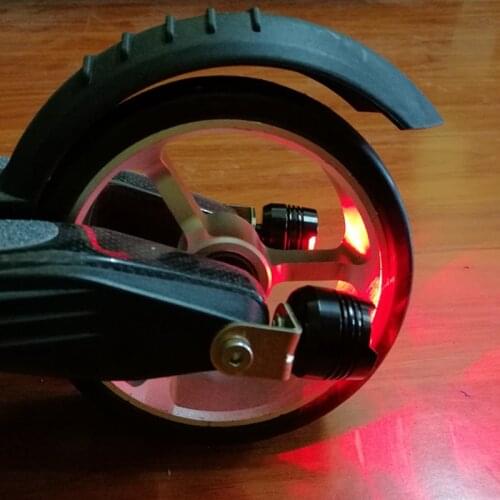 F0 Jack Hot Fastwheel Nex Carbon Electric Scooter Warning Rear Tail Flashlight Lamp Night Cycling Safety Light Torch Replacement