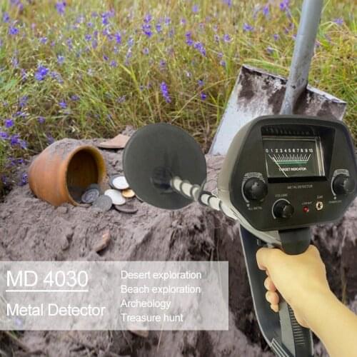 MD-4030 New Professional Underground Metal Finder Detector Portable Lightweight Gold Detectors Treasure Hunter Tracker Seeker