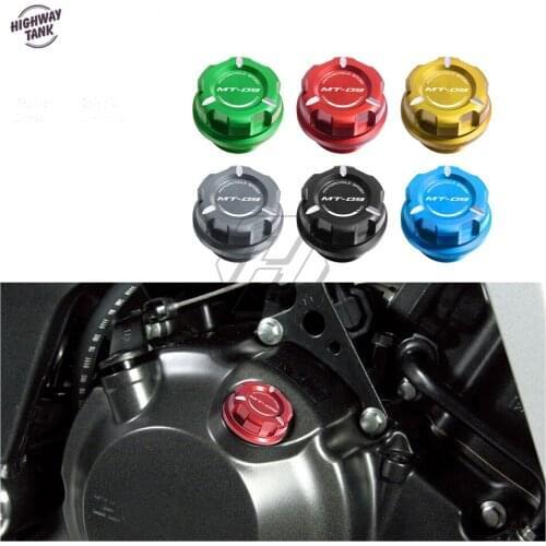 Motorcycle Oil Cap Screw Sump Nut Bolt Case for Yamaha MT-09 MT09 SP Tracer GT All Year