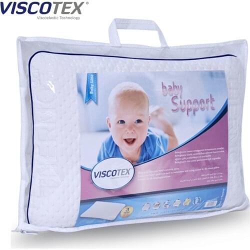 Memory Foam Orthopedic Baby Pillow Neck Support 1 Age 3 Years Old Avoid Flat Head Syndrome 45x30 Cm