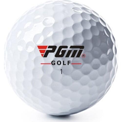 PGM Outdoor Sport Golf Game Training Match Competition Rubber Three Layers High Grade Golf Ball Free shipping