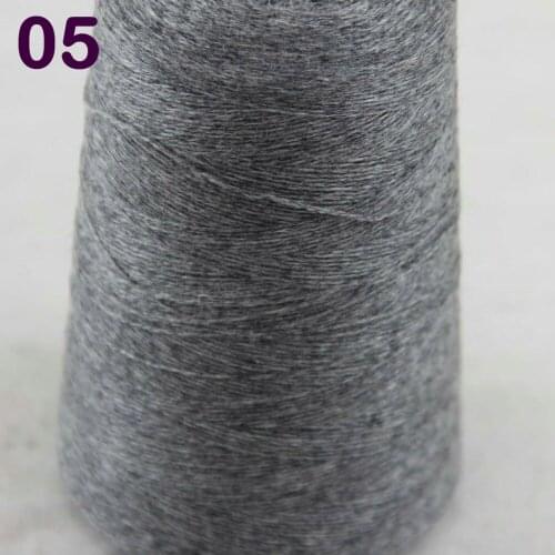 Sales 1X500g high quality 100% pure cashmere warm soft hand-woven tower yarn Light Iris 262-5006
