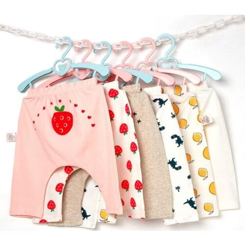 Newborn Infant Baby Boys Girls Pants Leggings Cotton Cartoon Fleece Pants Fleece High Waist Long Trousers Children Kid Clothes