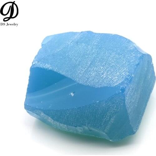 Synthetic Nanosital Raw Material Colors Uncut Rough Stone For Loose Gemstones Cutting