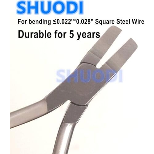 Dental Orthodontic Tweed Bending plier wire bending Rectangular Arch Forming Plier Torquring Plier Long tip