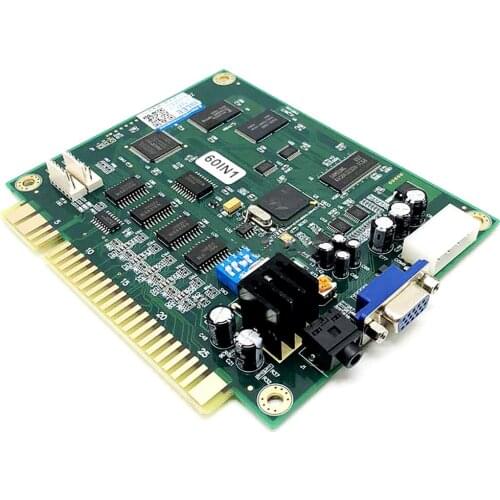 High Quality 60 in 1 Classic Game Board Vertical Multi Game Jamma Board for Arcade Game Machine
