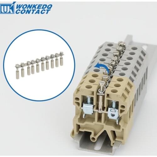 SAK 6Q-10 Weidmuller SAK Type Terminal Block Accessories Fixed bridge for SAK-6EN DIN Rail Terminal Blocks