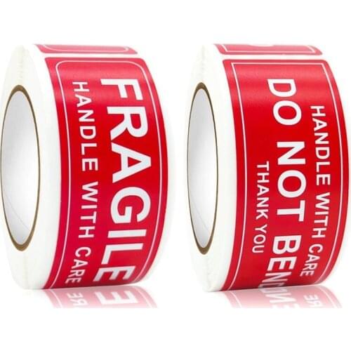 150 Pcs/roll Fragile Stickers The Goods Please Handle With Care Warning Labels DIY Supplies