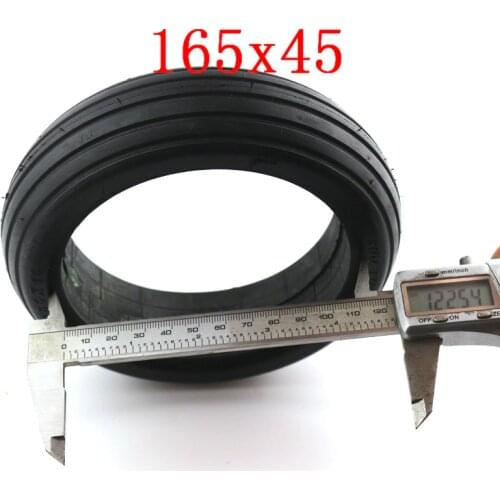 165x45 Solid Tire 6.5 inch for 6.5" Hoverboard Self Balancing Electric Scooter has grooves