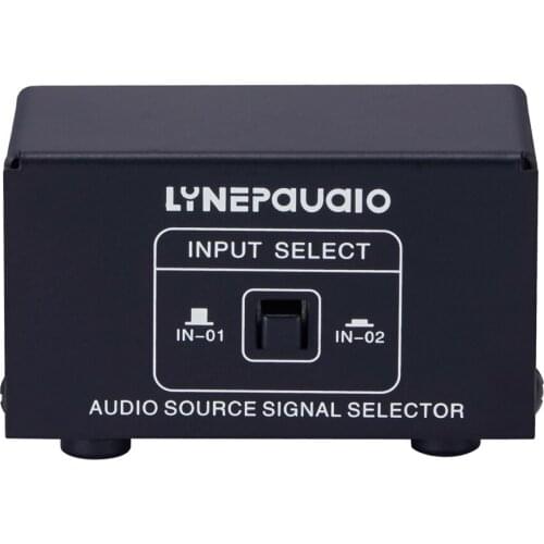2 In 1 Out or 1 In 2 Out Audio Source Signal Selector Headphone Speaker Switcher RCA Interface B101