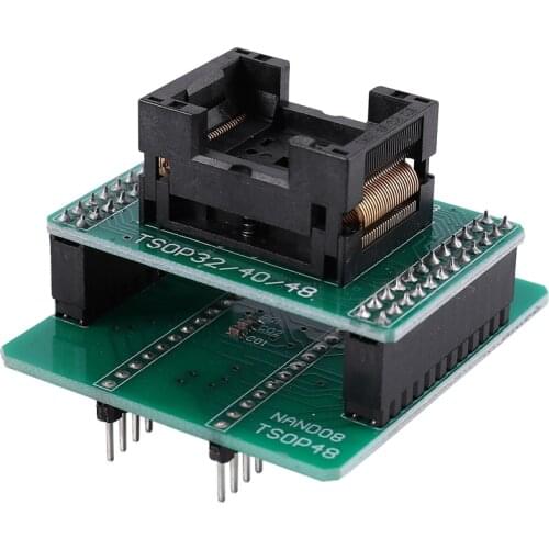 Andk Tsop48 Nand Adapter Only For Xgecu Minipro Tl866Ii Plus Programmer For Nand Flash Chips Tsop48 Adapter Socket