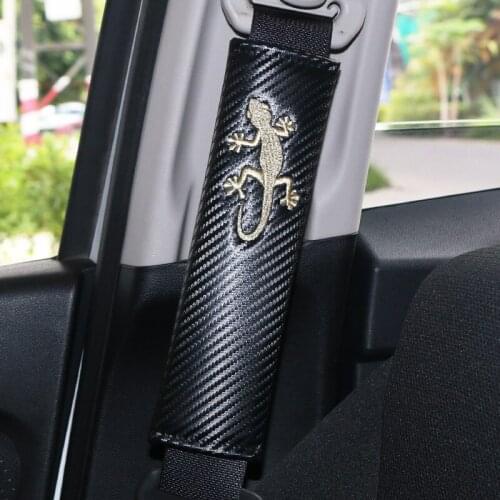 Car Styling Seat Belt Cover Pad fit for Toyota Bmw M Mini Audi S line VW R line Fiat Mitsubishi Peugeot Car-styling