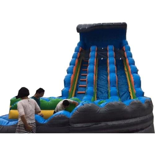 Large inflatable slide outdoor playground PVC inflatable water slide for sale