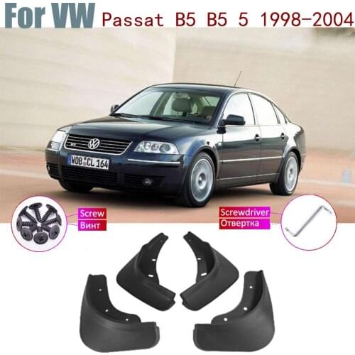 Mud Flaps Guard Splash Flap Mudguards Accessories Car Fender For Volkswagen VW Passat B5 B5.5 1998 1999 2000 2001 2002 2003 2004