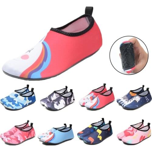 Children Adults Outdoor Water Shoes Barefoot Diving Quick-Dry Aqua Yoga Socks Kids Soft Wading Shoes Beach Swimming Shoes