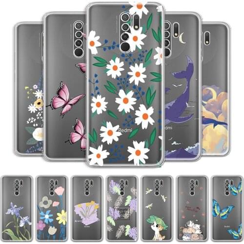 For Redmi 9A 9C 9AT Case For Redmi 9 Case Redmi 9C NFC Transparent Soft Clear Protective Phone Cover Fundas For Xiaomi Redmi 9T