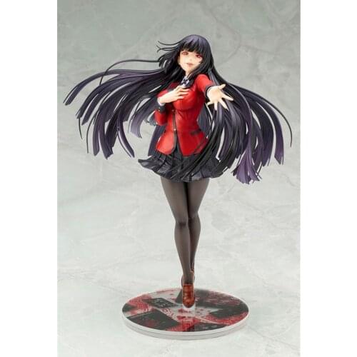 Cute Girl Figure Original High quality Japanese Anime Kakegurui Jabami Yumeko Action Figure Toy Collectible Model Gift