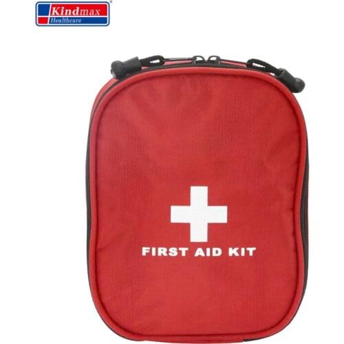 Kindmax First Aid Kit Box Empty Emergency Survival Kit Mini Family Home Medical Bag for Outdoor Car