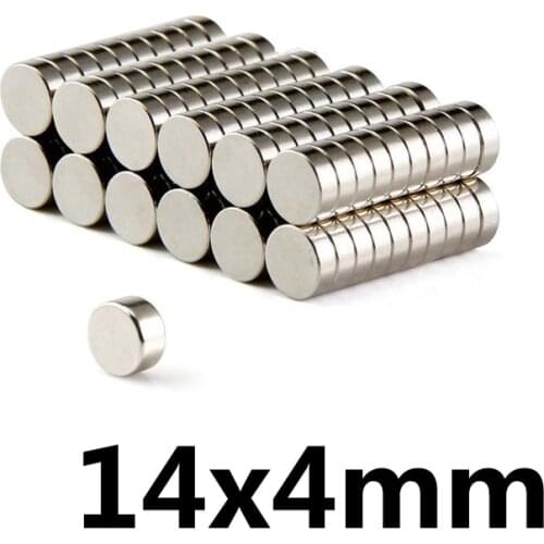 10/30/50pcs 14x4mm Powerful Magnets 14*4mm Bulk Sheet Neodymium Magnet 14*4mm