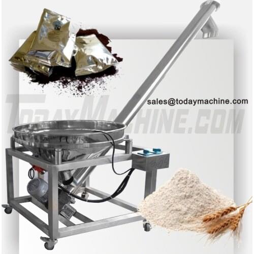 Small grain screw augers conveyor,grain screw conveyor with hopper